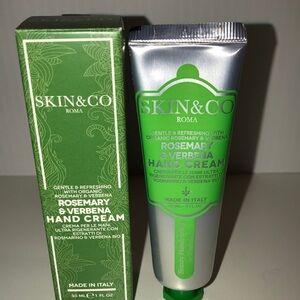 Skin & Co Roma Rosemary & Verbena Hand Cream 1oz NEW